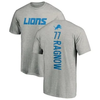 Frank Ragnow Detroit Lions Backer T-Shirt - Ash