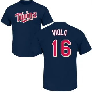 Frank Viola Minnesota Twins Name & Number T-Shirt - Navy