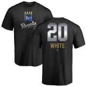 Frank White Kansas City Royals Midnight Mascot T-Shirt - Black