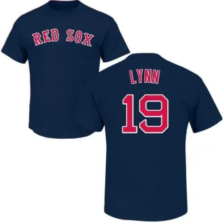 Fred Lynn Boston Red Sox Name & Number T-Shirt - Navy