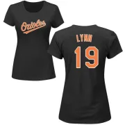 Fred Lynn Women's Baltimore Orioles Name & Number T-Shirt - Black