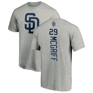 Fred Mcgriff San Diego Padres Backer T-Shirt - Ash