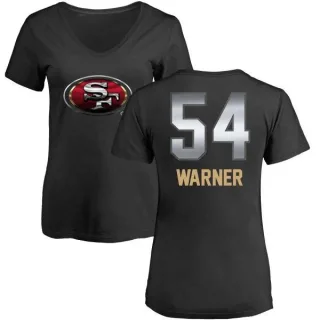 Fred Warner Women's San Francisco 49ers Midnight Mascot T-Shirt - Black