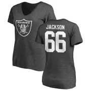 Gabe Jackson Women's Oakland Raiders One Color T-Shirt - Ash