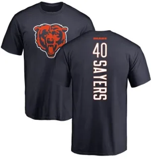 Gale Sayers Chicago Bears Backer T-Shirt - Navy