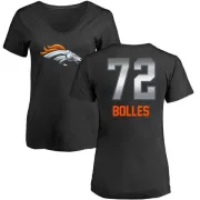 Garett Bolles Women's Denver Broncos Midnight Mascot T-Shirt - Black