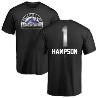 Garrett Hampson Colorado Rockies Midnight Mascot T-Shirt - Black