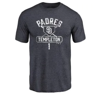 Garry Templeton San Diego Padres Base Runner Tri-Blend T-Shirt - Navy