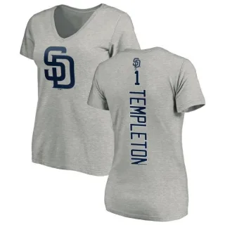 Garry Templeton Women's San Diego Padres Backer Slim Fit T-Shirt - Ash