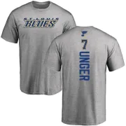 Garry Unger St. Louis Blues Backer T-Shirt - Ash