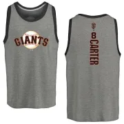 Gary Carter San Francisco Giants Backer Tri-Blend Tank - Heathered Gray