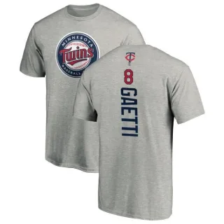 Gary Gaetti Minnesota Twins Backer T-Shirt - Ash