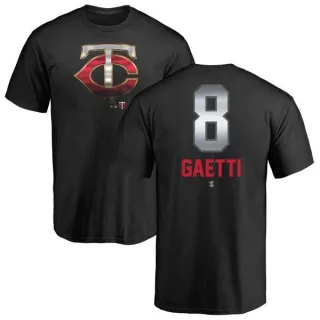 Gary Gaetti Minnesota Twins Midnight Mascot T-Shirt - Black