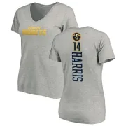 Gary Harris Women's Denver Nuggets Ash Backer T-Shirt