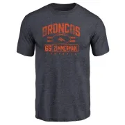 Gary Zimmerman Denver Broncos Flanker Tri-Blend T-Shirt - Navy