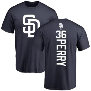 Gaylord Perry San Diego Padres Backer T-Shirt - Navy