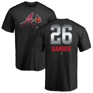 Gene Garber Atlanta Braves Midnight Mascot T-Shirt - Black