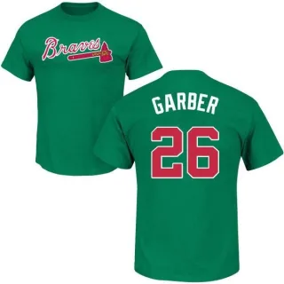 Gene Garber Atlanta Braves St. Patrick's Day Name & Number T-Shirt - Green