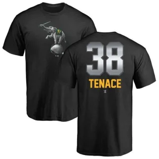 Gene Tenace Oakland Athletics Midnight Mascot T-Shirt - Black