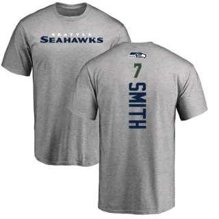 Geno Smith Seattle Seahawks Backer T-Shirt - Ash