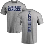 Geoff Courtnall Vancouver Canucks Backer T-Shirt - Ash