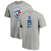 George Bell Toronto Blue Jays Backer T-Shirt - Ash