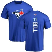 George Bell Toronto Blue Jays Backer T-Shirt - Royal