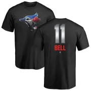 George Bell Toronto Blue Jays Midnight Mascot T-Shirt - Black