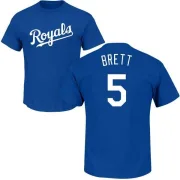 George Brett Kansas City Royals Name & Number T-Shirt - Royal