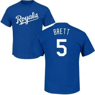 George Brett Kansas City Royals Name & Number T-Shirt - Royal