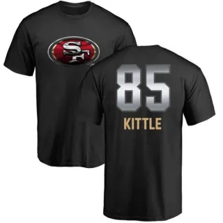 George Kittle San Francisco 49ers Midnight Mascot T-Shirt - Black