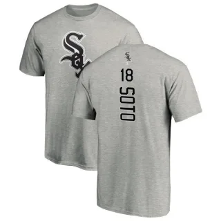 Geovany Soto Chicago White Sox Backer T-Shirt - Ash