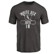 Geovany Soto Chicago White Sox Base Runner Tri-Blend T-Shirt - Black