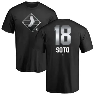 Geovany Soto Chicago White Sox Midnight Mascot T-Shirt - Black