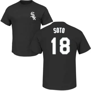 Geovany Soto Chicago White Sox Name & Number T-Shirt - Black