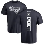 Gerald Everett Los Angeles Rams Backer T-Shirt - Navy