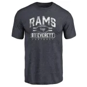 Gerald Everett Los Angeles Rams Flanker Tri-Blend T-Shirt - Navy