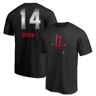 Gerald Green Houston Rockets Black Midnight Mascot T-Shirt