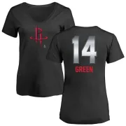 Gerald Green Women's Houston Rockets Black Midnight Mascot T-Shirt