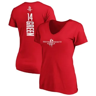 Gerald Green Women's Houston Rockets Red Backer T-Shirt