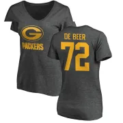 Gerhard de Beer Women's Green Bay Packers One Color T-Shirt - Ash