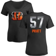 Germaine Pratt Women's Cincinnati Bengals Midnight Mascot T-Shirt - Black