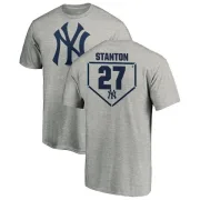 Giancarlo Stanton New York Yankees RBI T-Shirt - Heathered Gray