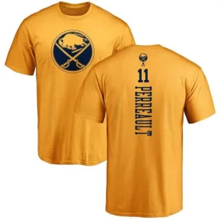 Gilbert Perreault Buffalo Sabres One Color Backer T-Shirt - Gold