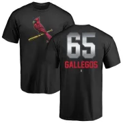 Giovanny Gallegos St. Louis Cardinals Midnight Mascot T-Shirt - Black