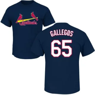 Giovanny Gallegos St. Louis Cardinals Name & Number T-Shirt - Navy