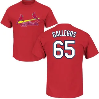 Giovanny Gallegos St. Louis Cardinals Name & Number T-Shirt - Red