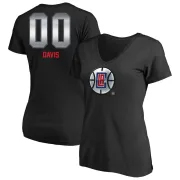 Glen Davis Women's Los Angeles Clippers Black Midnight Mascot T-Shirt