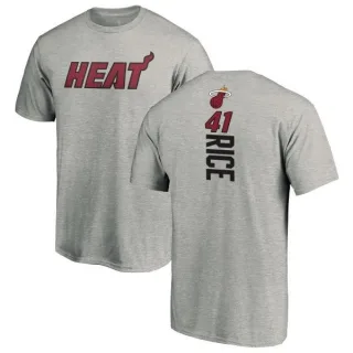 Glen Rice Miami Heat Ash Backer T-Shirt