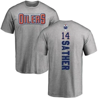 Glen Sather Edmonton Oilers Backer T-Shirt - Ash